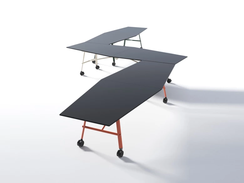 Grande table pliante sur roulettes Tam tam TRA