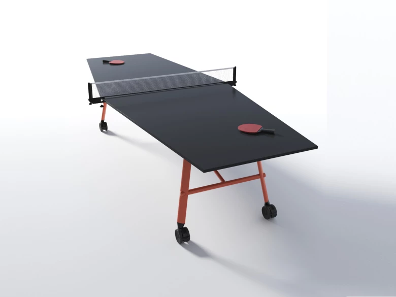 Grande table pliante sur roulettes Tam tam TRA