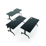 Table rabattable Ulisses avec roulettes - 3