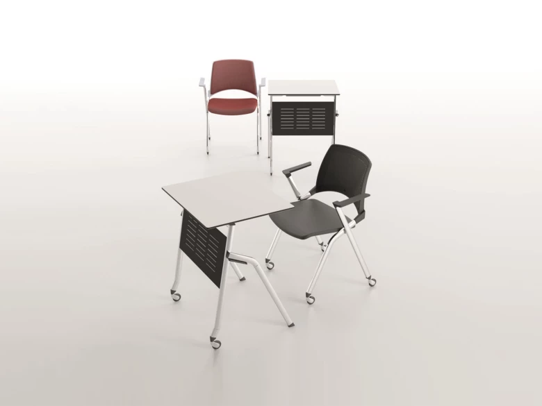 Table rabattable Pitagora (lot de 4)