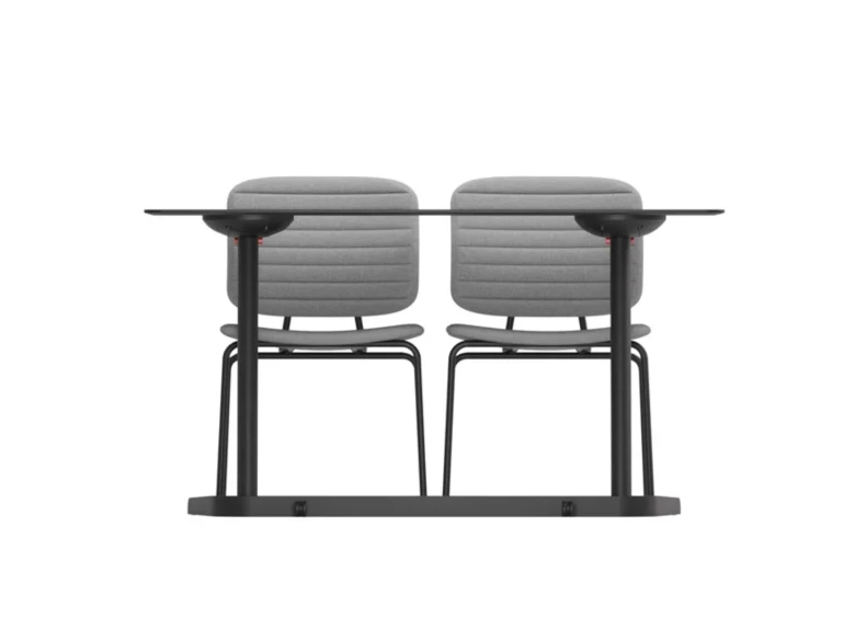 Bureau sur roulettes Emo table