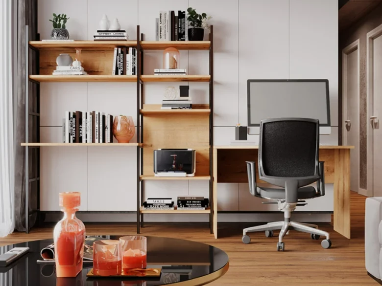 Bureau avec étagères Daddy's