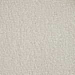 Chaise en tissu bouclette blanc Aniela - 9