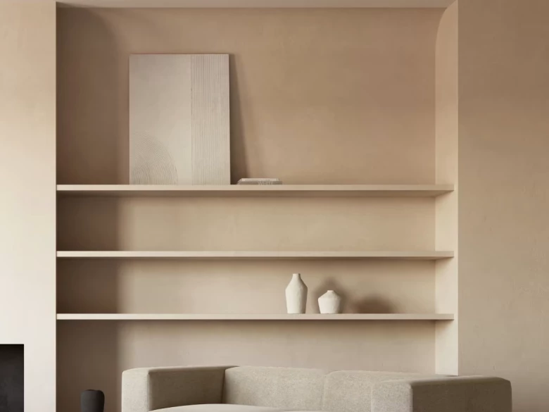 Canapé Blok 3 places beige