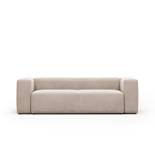 Canapé Blok 3 places beige