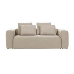 Canapé Blok 3 places beige - 7