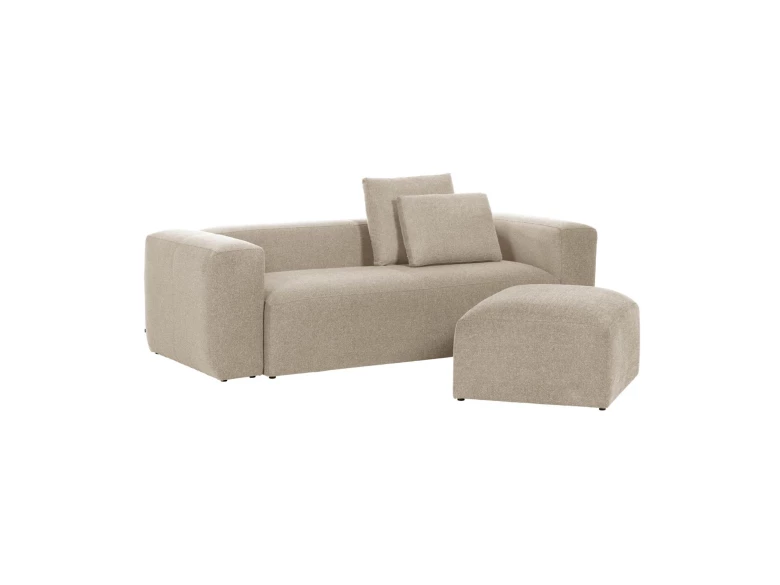 Canapé Blok 3 places beige