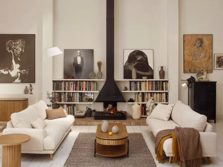 Canapé Karin beige 3 places