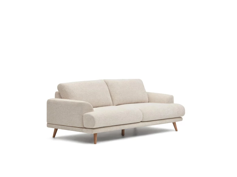 Canapé Karin beige 3 places