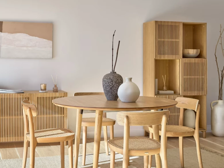 Table ronde extensible OQUI 120-200