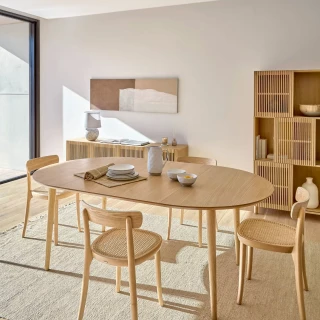 Table ronde extensible OQUI 120-200