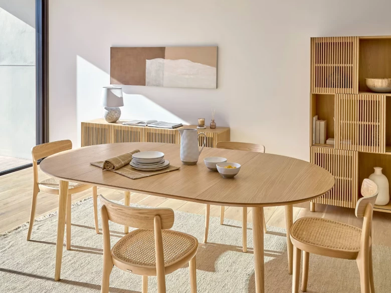 Table ronde extensible OQUI 120-200