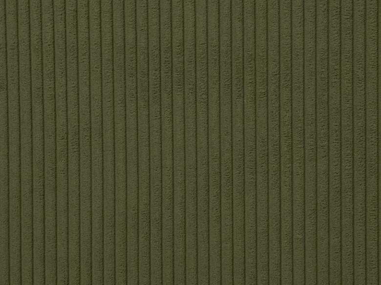 Canapé Blok 2 places avec méridienne en tissu vert