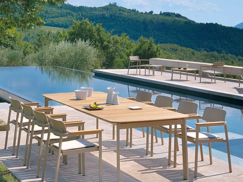 Table Shine à rallonge