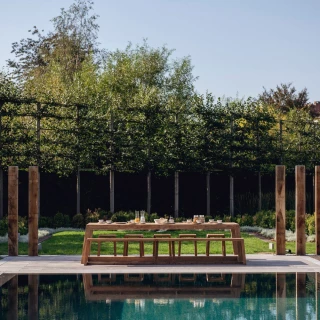 Table en teck Hermosa