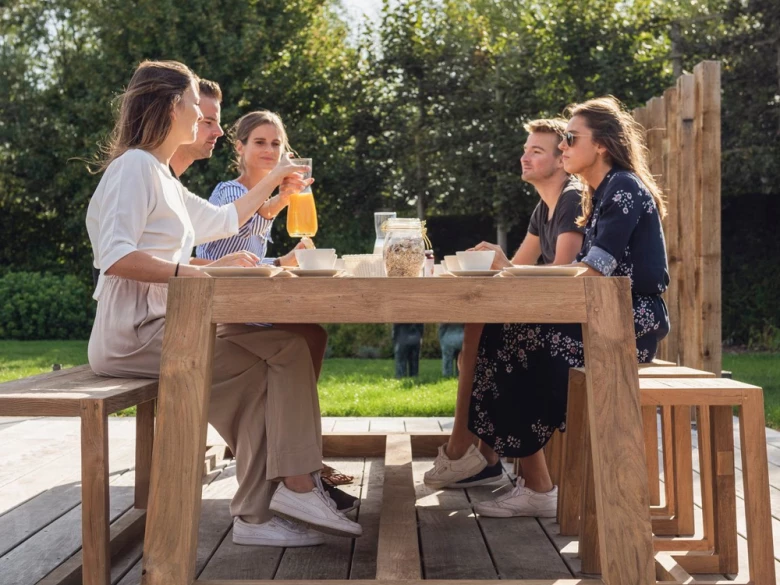 Table en teck Hermosa