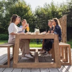 Table en teck Hermosa - 3