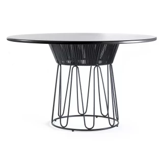 Table à manger Circo cuir