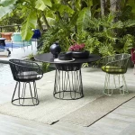 Table à manger Circo cuir - 2