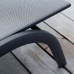 Chaise longue Zaragoza avec accoudoirs (lot de 4) - 3