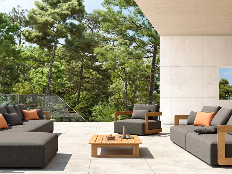 Table basse Rafa en teck