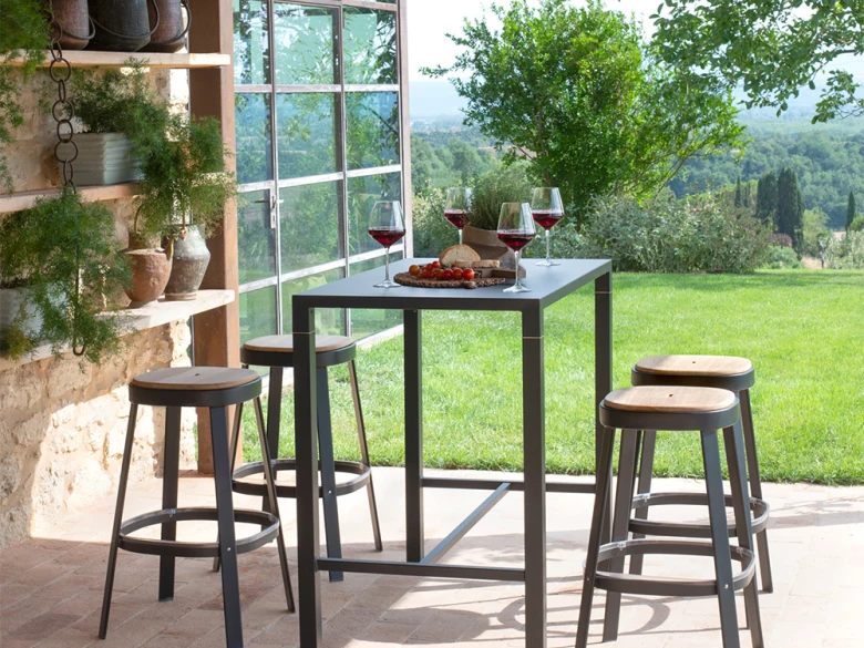 Table haute Nova 120