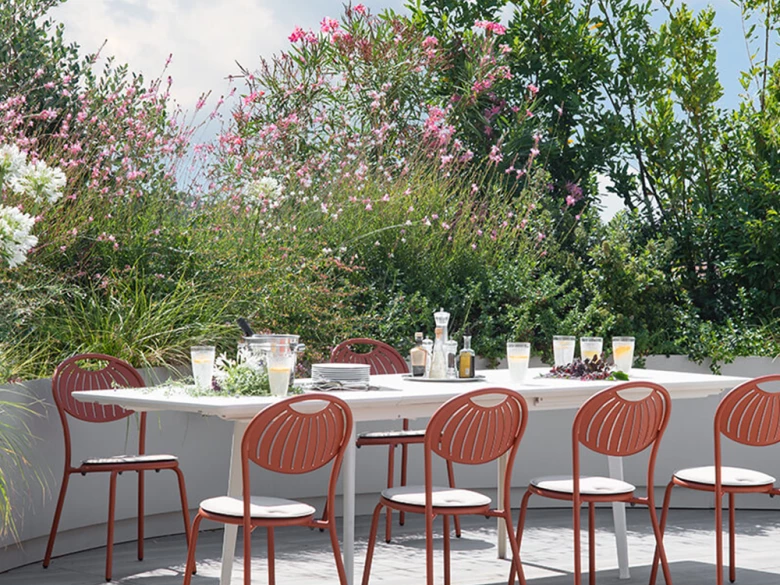 Chaise de jardin Coupole (lot de 4)