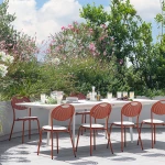 Chaise de jardin Coupole (lot de 4) - 4