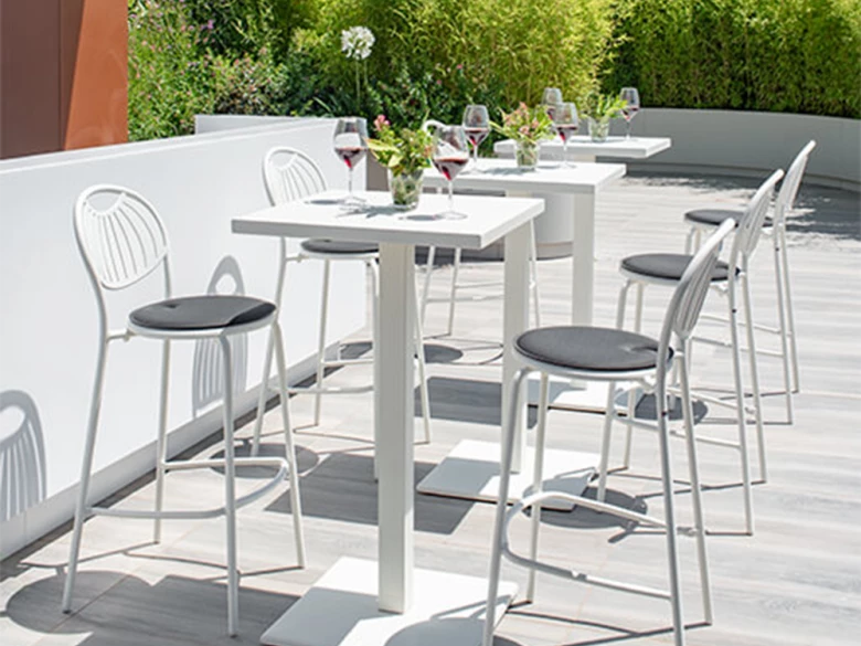 Tabouret haut Coupole (lot de 4)