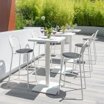 Tabouret haut Coupole (lot de 4) - 3