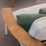 Fauteuil en tissu Twins - 2