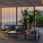 Fauteuil en tissu Twins - 5