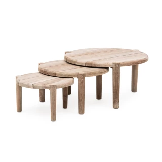 Set de 3 tables basses Floor