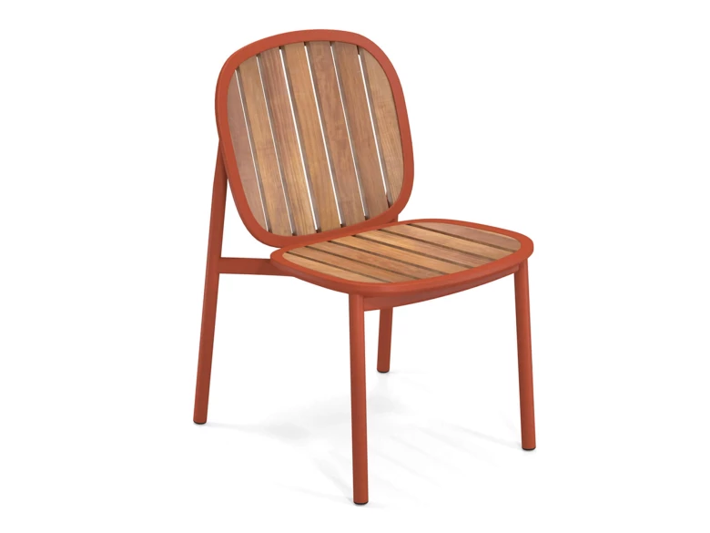 Chaise de jardin en teck Twins (lot de 2)