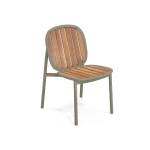 Chaise de jardin en teck Twins (lot de 2) - 8