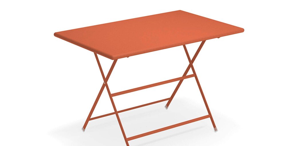 Table Emu Arc en Ciel 110 en métal