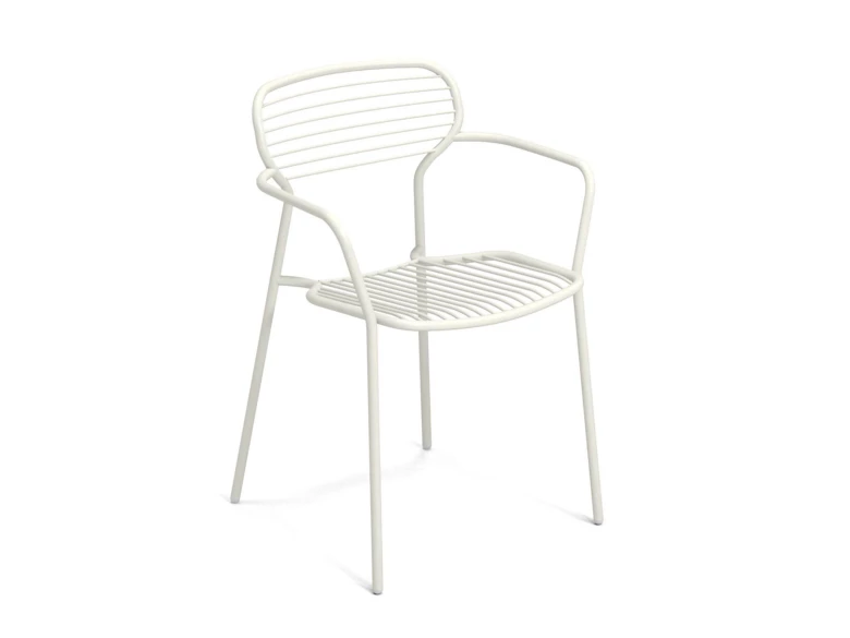 Chaise avec accoudoirs Apero (lot de 4)