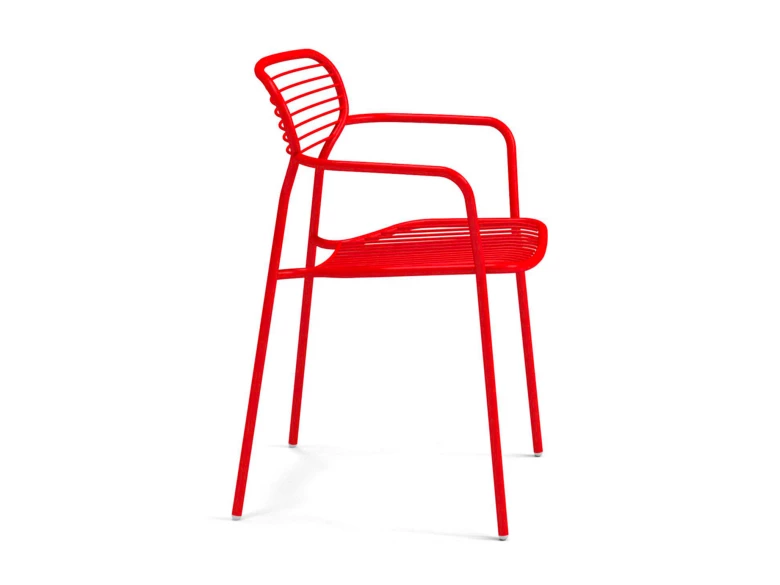 Chaise avec accoudoirs Apero (lot de 4)