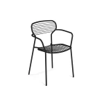 Chaise avec accoudoirs Apero (lot de 4) - 9