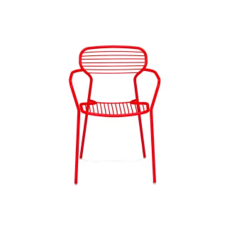 Chaise avec accoudoirs Apero (lot de 4)