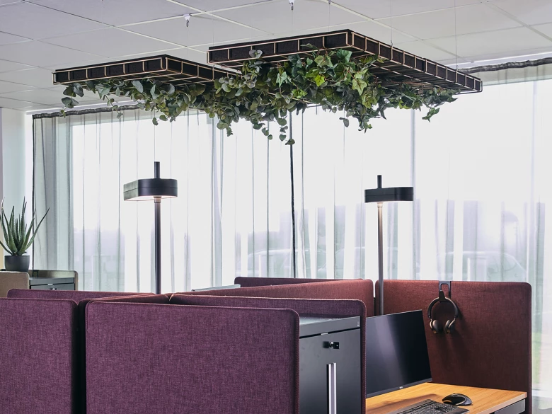 Off the Grid mural et plafond