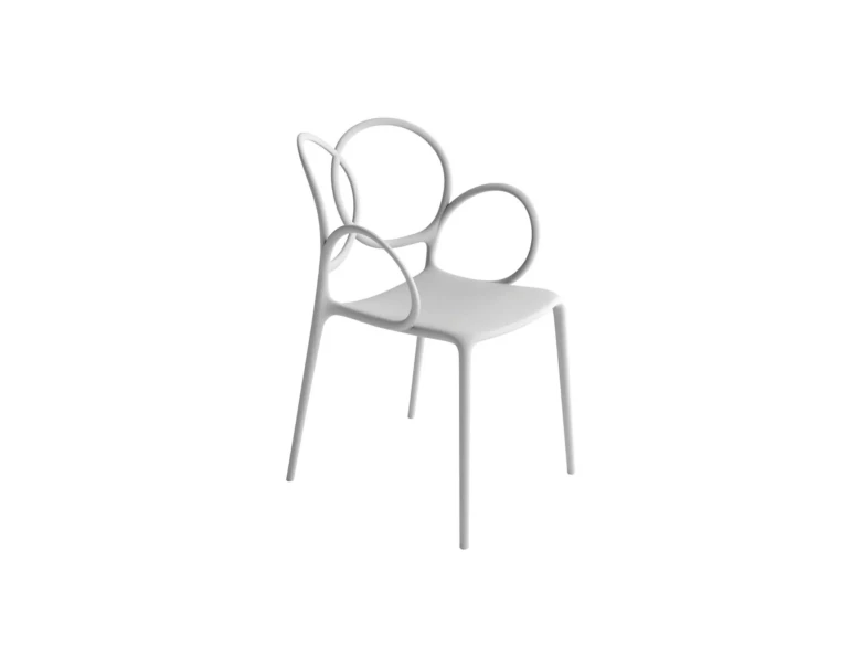 Chaise Sissi avec accoudoirs (lot de 4)