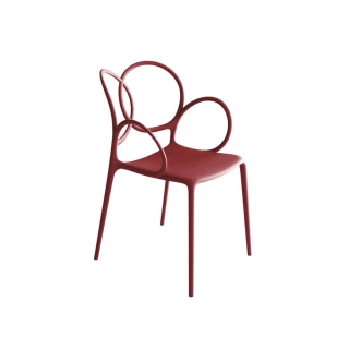 Chaise Sissi avec accoudoirs (lot de 4)