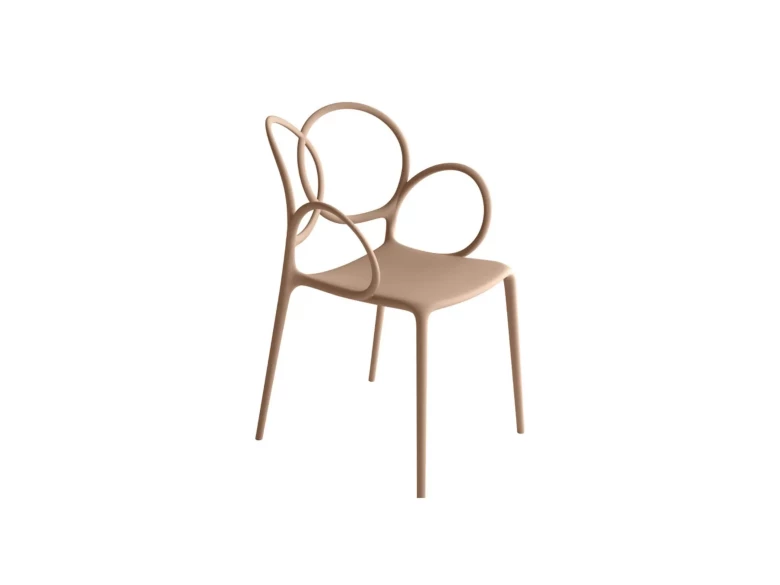 Chaise Sissi avec accoudoirs (lot de 4)