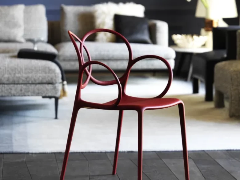 Chaise Sissi avec accoudoirs (lot de 4)