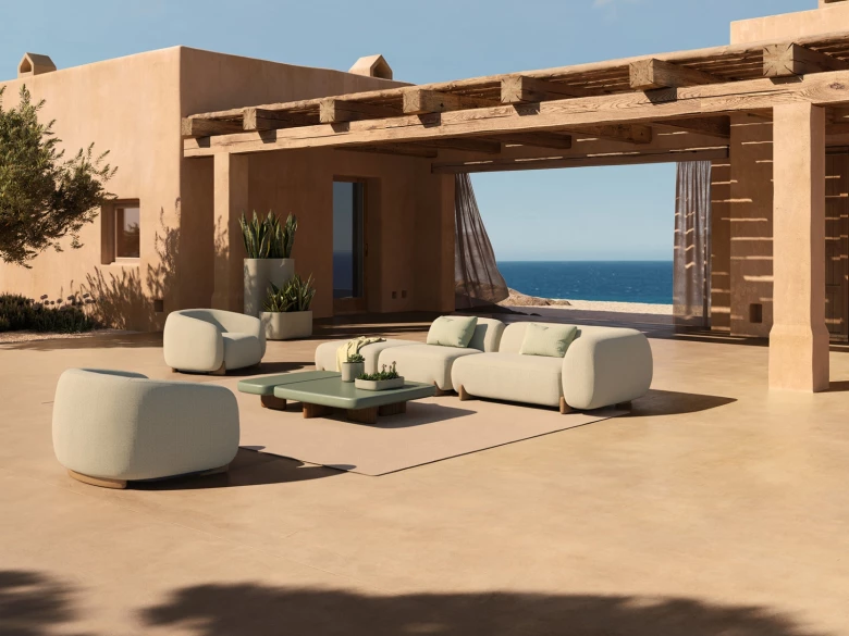 Milos bac à fleurs S