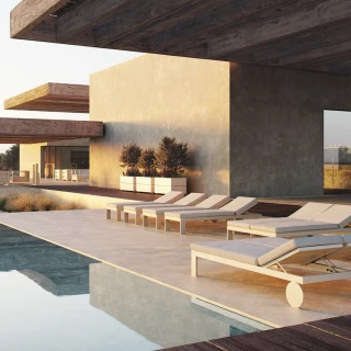 Chaise Longue Posidonia