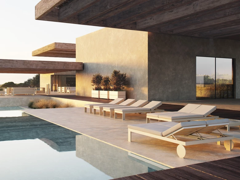 Chaise Longue Posidonia