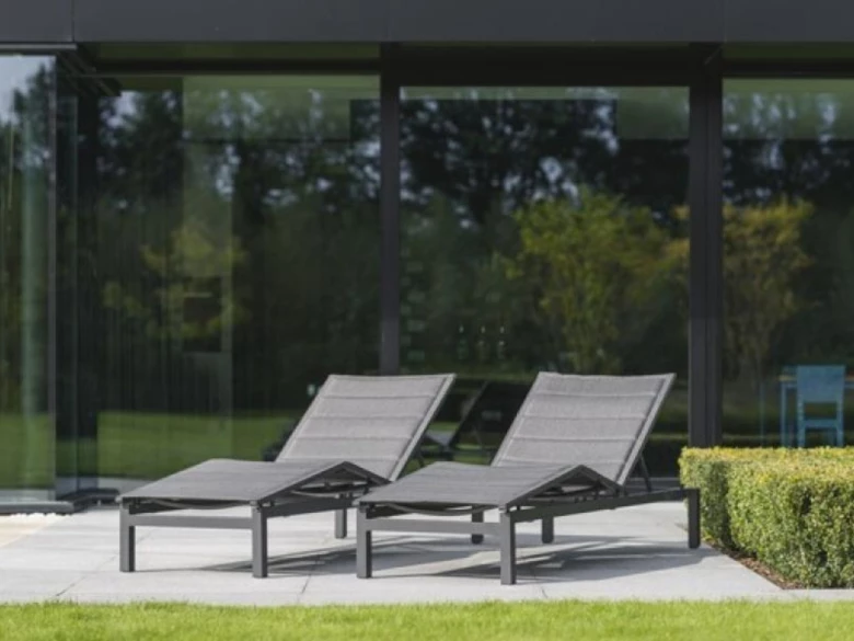 Chaise longue Tremezzo (lot de 4)