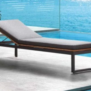 Chaise longue Marcelo (lot de 2)